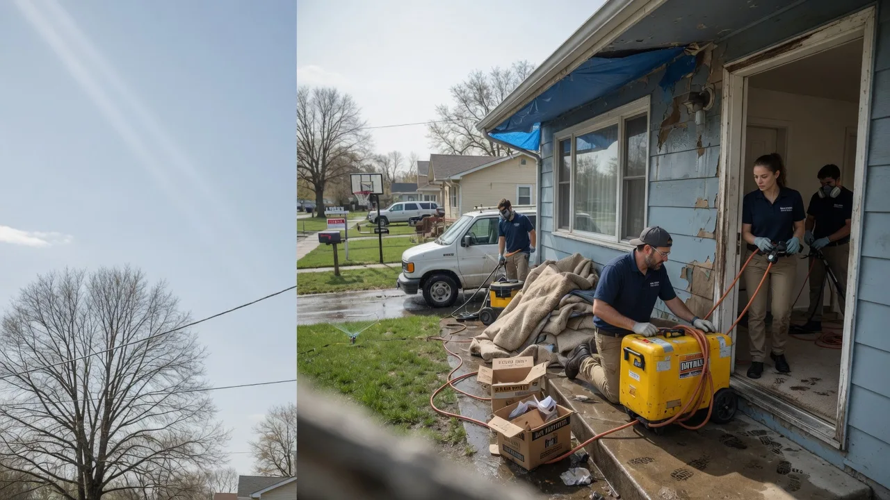 Basement Flood Cleanup in Randall, KS near me